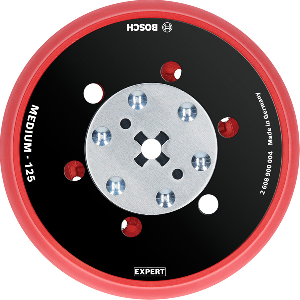 BOSCH EXPERT Mulitloch-Stützteller, 125mm, mittel, M8+5/16 BOSCH EXPERT Mulitloch-Stützteller, 125mm, mittel, M8+5/16