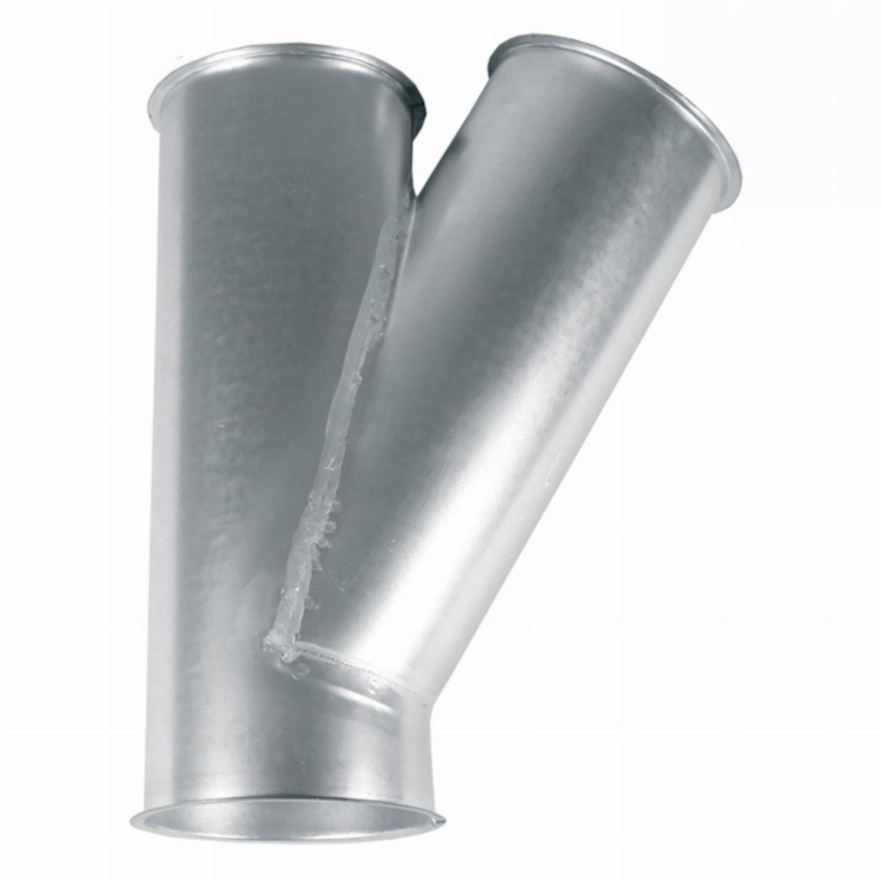 Rohrabzweiger 45°, D1 100 D2 100 D3 100 mm Rohrabzweiger 45°, D1 100 D2 100 D3 100 mm