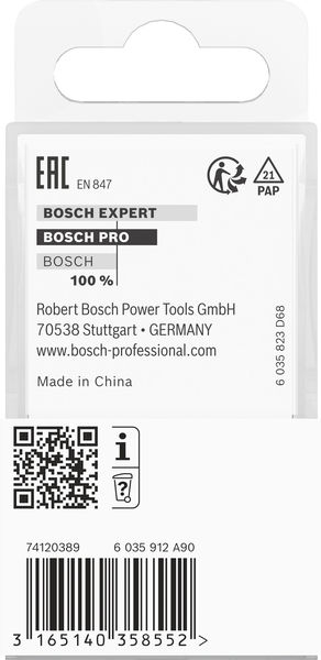 BOSCH PRO Profilfräser klassisch, R 4, Schaft 8 mm