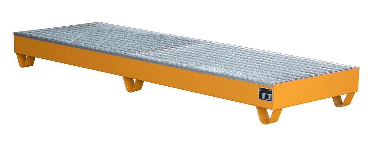 BAUER Auffangwanne 2042, lackiert, Gelborange