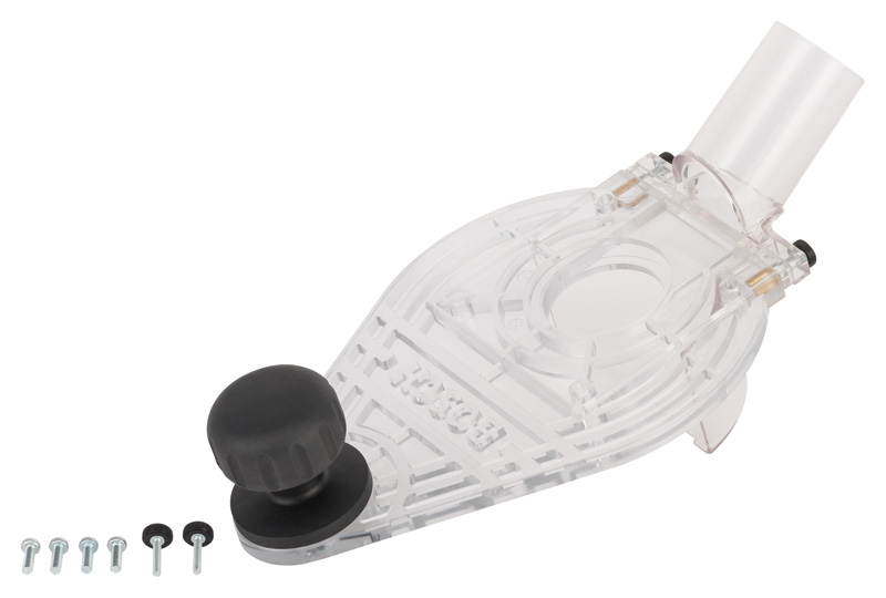 BOSCH Grundplatte mit Handgriff und Absaugstutzen BOSCH Grundplatte mit Handgriff und Absaugstutzen