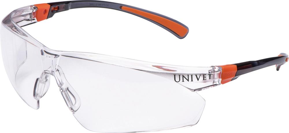 UNIVET Brille 506 UP schwarz orange