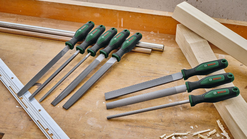 BOSCH Handwerkzeuge Metall-Flachfeile 200 mm / 8" BOSCH Handwerkzeuge Metall-Flachfeile 200 mm / 8"