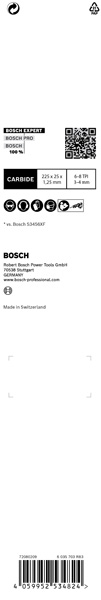 BOSCH EXPERT S1156XHM Multi Material Säbelsägeblatt, 3-tlg. BOSCH EXPERT S1156XHM Multi Material Säbelsägeblatt, 3-tlg.