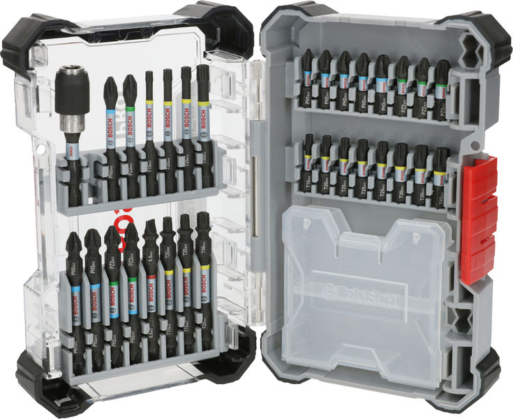 BOSCH PRO Impact Bit Set, Display, 6 x 31-tlg BOSCH PRO Impact Bit Set, Display, 6 x 31-tlg