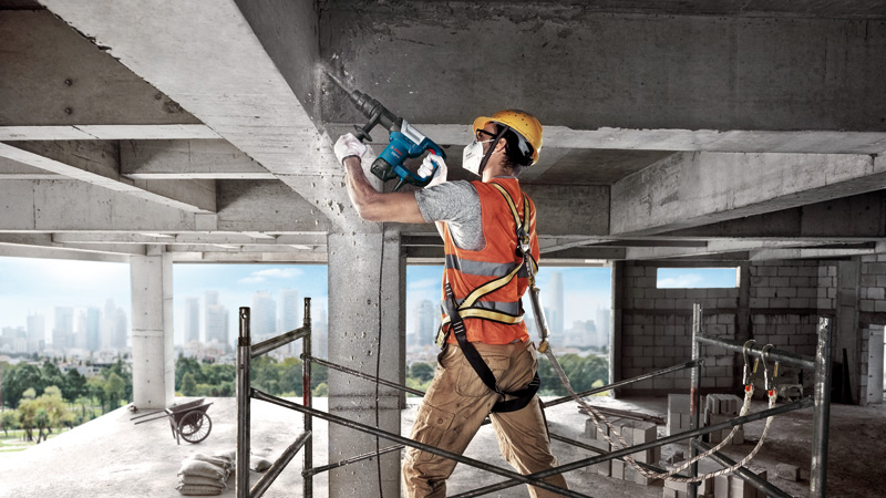BOSCH Schlaghammer GSH 5 mit SDS-MAX