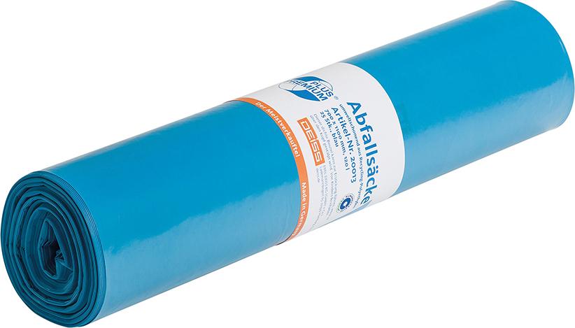 DEISS Müllsack 120 l blau LDPE Meistverkaufte