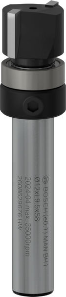 BOSCH PRO Bündigfräser mit obenliegendem Führungskugellager, Ø12,7 x L9,5, Schaft 8 mm BOSCH PRO Bündigfräser mit obenliegendem Führungskugellager, Ø12,7 x L9,5, Schaft 8 mm