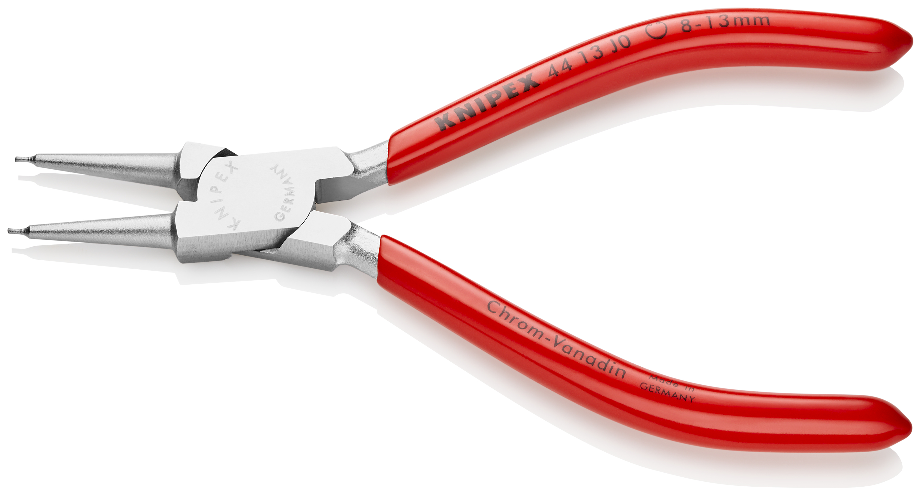 KNIPEX KNIPEX 44 13 J0 Sicherungsringzange für Innenringe in Bohrungen 140 mm verchromt mit Kunststoff überzogen
