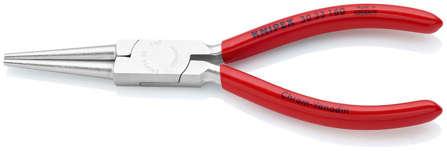 KNIPEX KNIPEX 30 33 160 Langbeckzange 160 mm verchromt mit Kunststoff überzogen