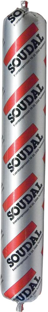 SILIRUB SILIRUB Bau N 600ml Beutel, grau SOUDAL