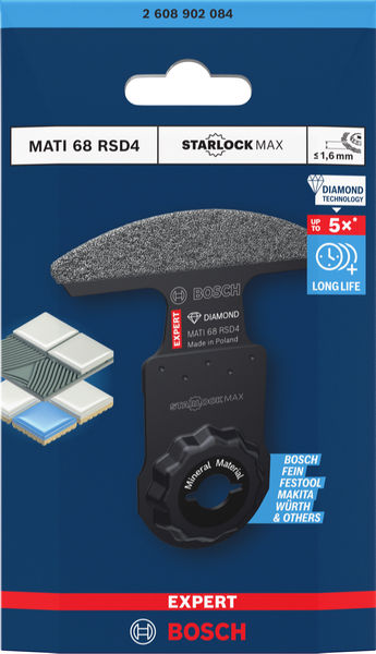 BOSCH EXPERT MATI 68 RSD4 Corner Blade, 68 x 10 mm BOSCH EXPERT MATI 68 RSD4 Corner Blade, 68 x 10 mm