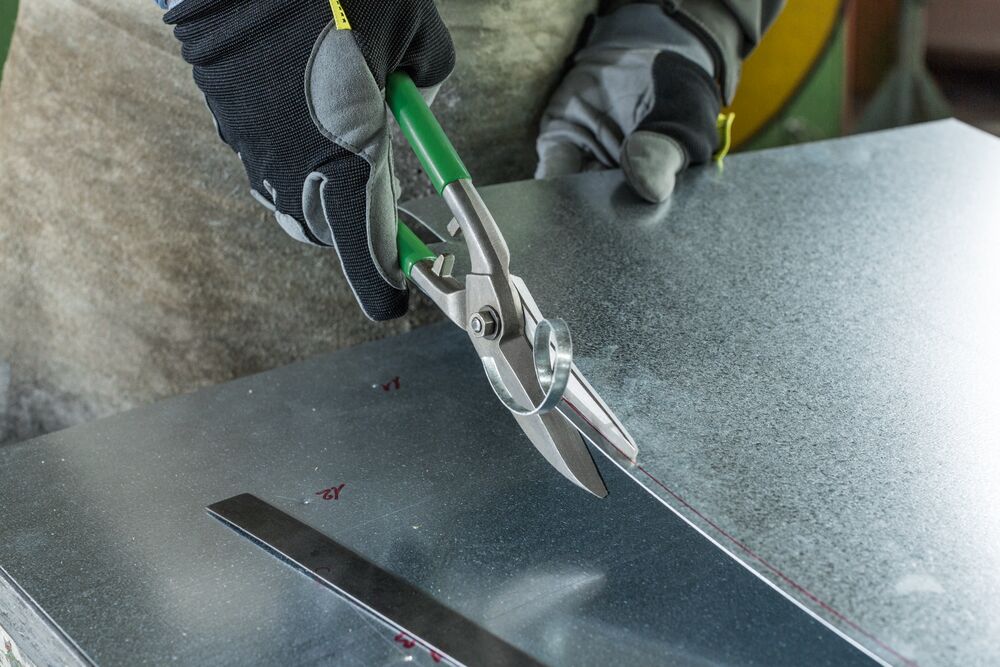 BESSEY Universalschere mit breitem Blatt