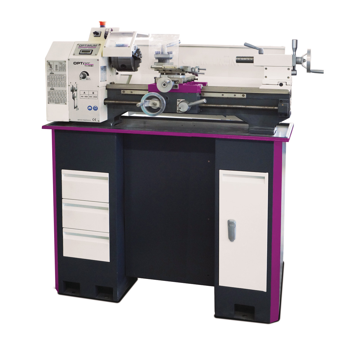 STÜRMER Drehmaschine Optimum OPTIturn TU 2406V