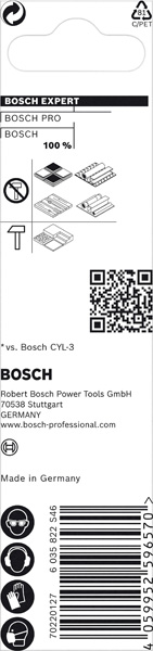 BOSCH EXPERT CYL-9 Multi Construction Bohrer, 14x200x250 mm