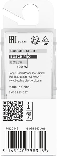 BOSCH PRO Hohlkehlfräser, R 10, Schaft 8 mm