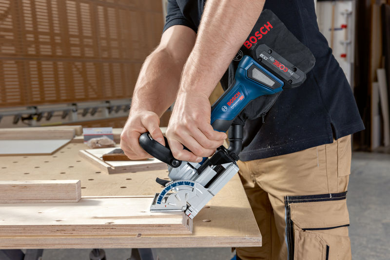 BOSCH Akku-Flachdübelfräse GFF 18V-22