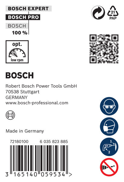 BOSCH PRO Wood HSS Installationsbohrer, 18 x 100 x 600 mm BOSCH PRO Wood HSS Installationsbohrer, 18 x 100 x 600 mm