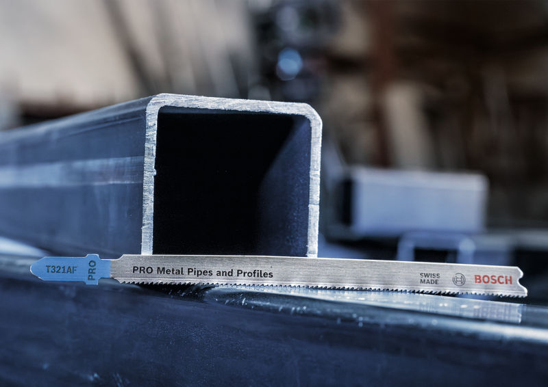 BOSCH PRO Metal Pipes and Profiles T321AF Stichsägeblatt, 132 mm, 2-tlg. BOSCH PRO Metal Pipes and Profiles T321AF Stichsägeblatt, 132 mm, 2-tlg.