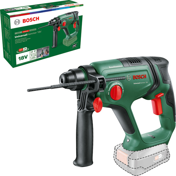 BOSCH Akku-Bohrhammer UniversalHammer 18V, Baretool BOSCH Akku-Bohrhammer UniversalHammer 18V, Baretool