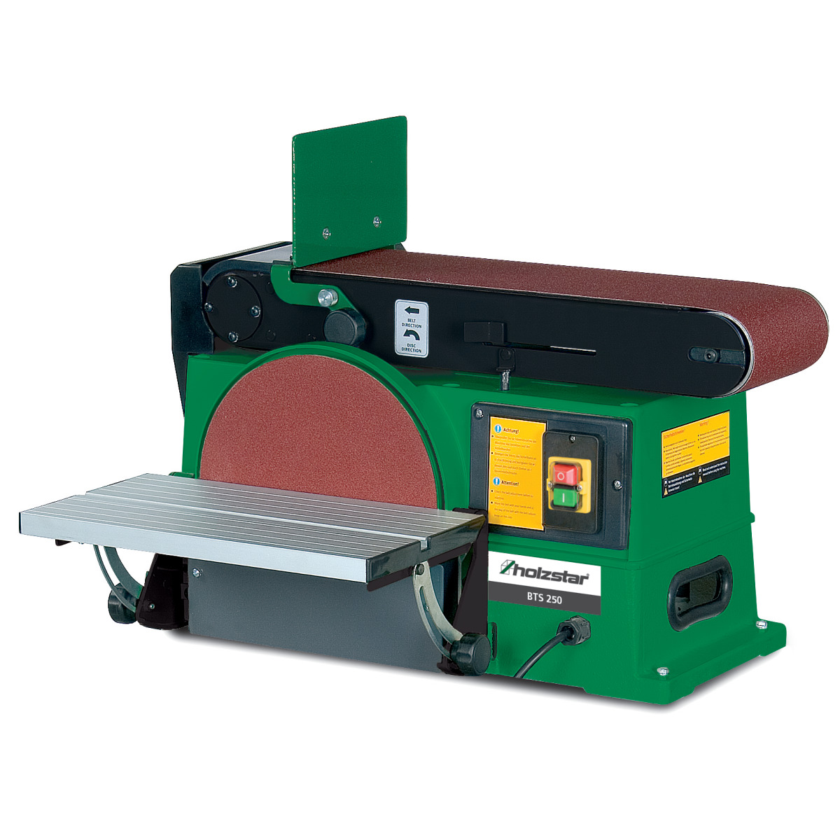 HOLZSTAR Band- und Tellerschleifmaschine BTS 250
