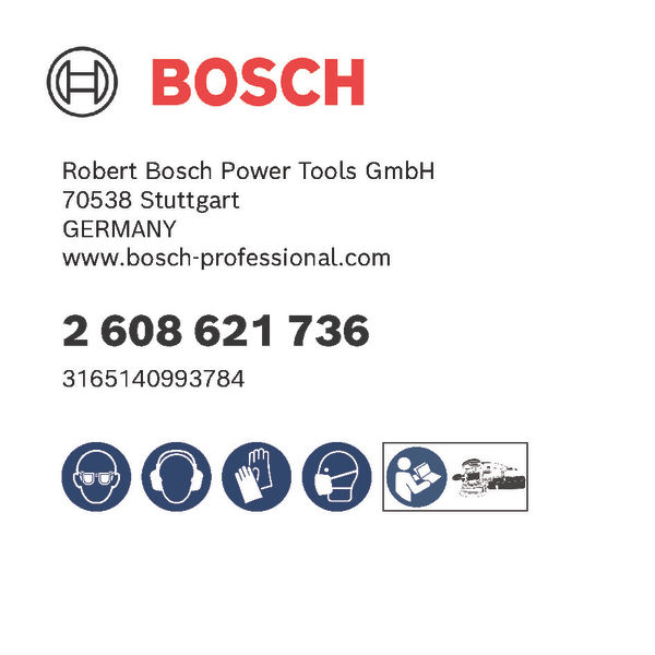 BOSCH C450 Standard for General Purpose, G180, 150 mm, 15 Löcher BOSCH C450 Standard for General Purpose, G180, 150 mm, 15 Löcher