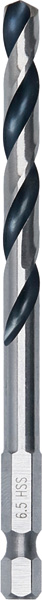 BOSCH HSS PointTeQ Sechskantbohrer 6,5 mm
