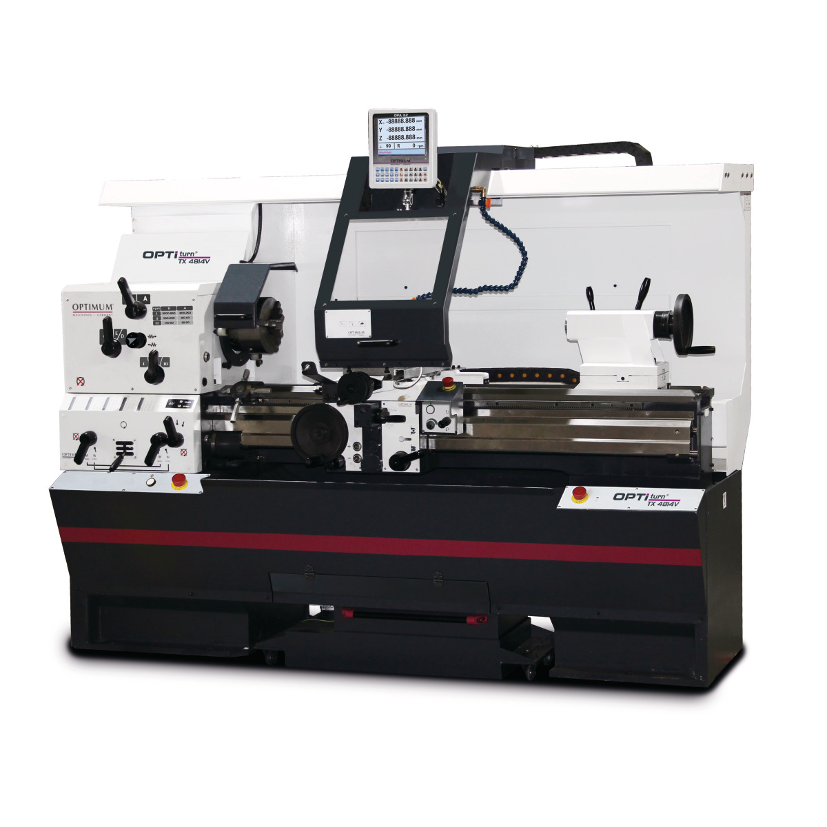 STÜRMER Präzisions- Leit- und Zugspindeldrehmaschine Optimum OPTIturn TX 4814V STÜRMER Präzisions- Leit- und Zugspindeldrehmaschine Optimum OPTIturn TX 4814V