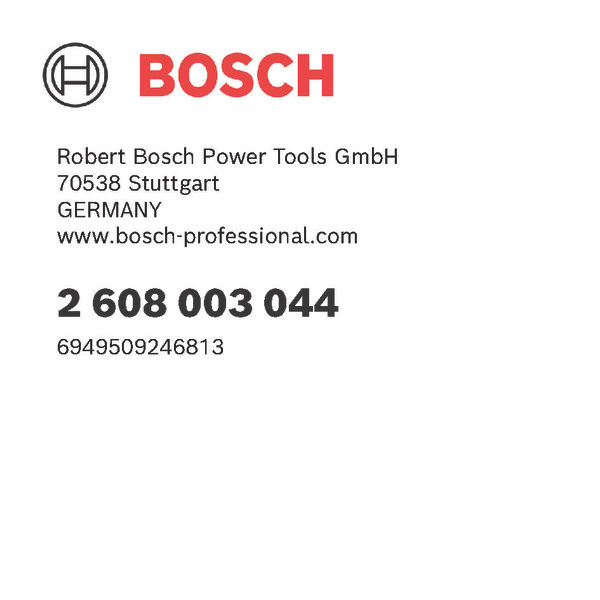 BOSCH PRO Impact Steckschlüsselsatz, 1/2", 10 mm, tief