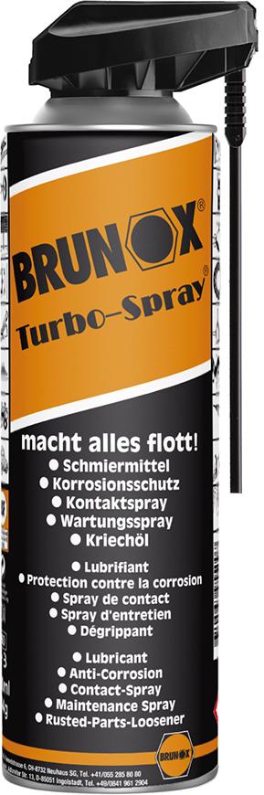 TURBO-SPRAY BRUNOX Turbo-Spray 500ml POWER-CLICK TURBO-SPRAY BRUNOX Turbo-Spray 500ml POWER-CLICK