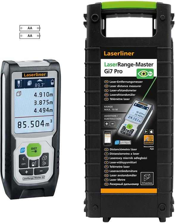 LASERLINER Entfernungsmesser LaserRange-Master Gi7 Pro
