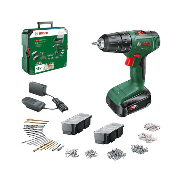 BOSCH Akku-Bohrschrauber EasyDrill 18V-40, 1 x Akku PBA 18V 1.5Ah + SystemBox BOSCH Akku-Bohrschrauber EasyDrill 18V-40, 1 x Akku PBA 18V 1.5Ah + SystemBox