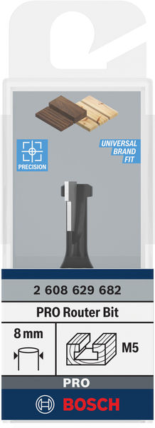 BOSCH PRO T-Nutfräser, Ø 8,5 x Ø 5,6, Schaft 8 mm BOSCH PRO T-Nutfräser, Ø 8,5 x Ø 5,6, Schaft 8 mm