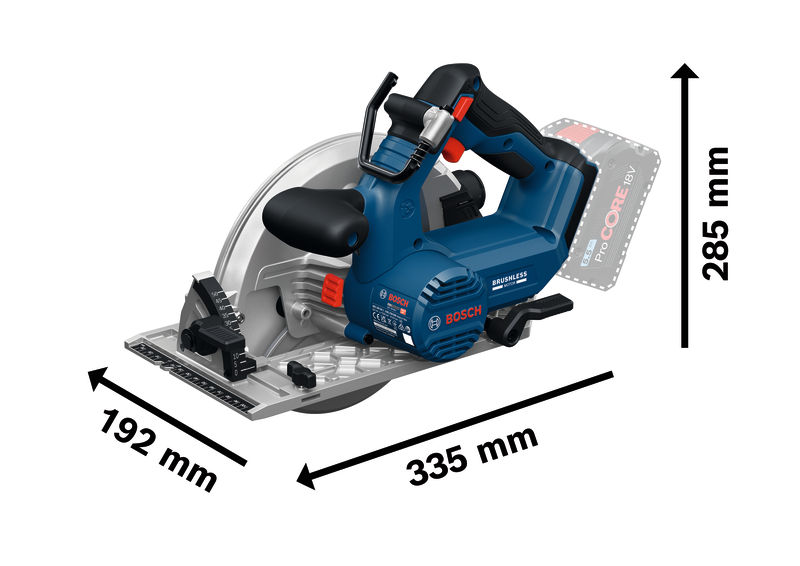 BOSCH Akku-Kreissäge GKS 18V-68-2
