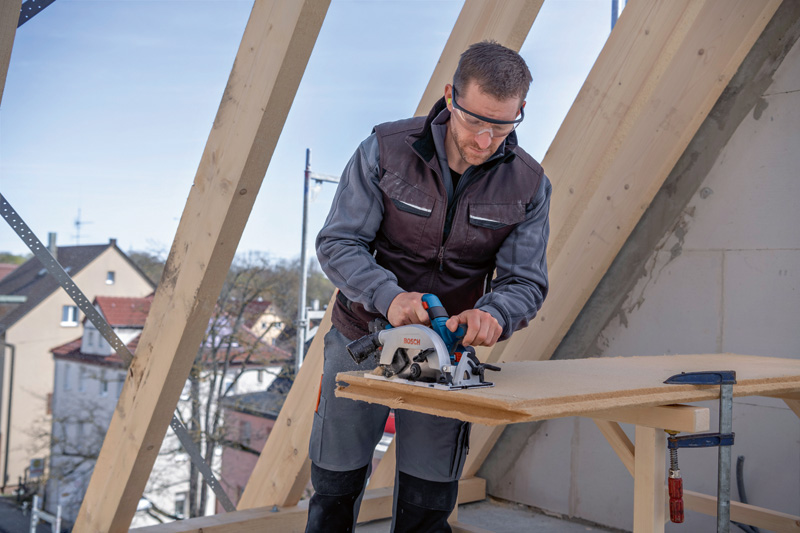 BOSCH Akku-Handkreissäge GKS 18V-57-2 BOSCH Akku-Handkreissäge GKS 18V-57-2
