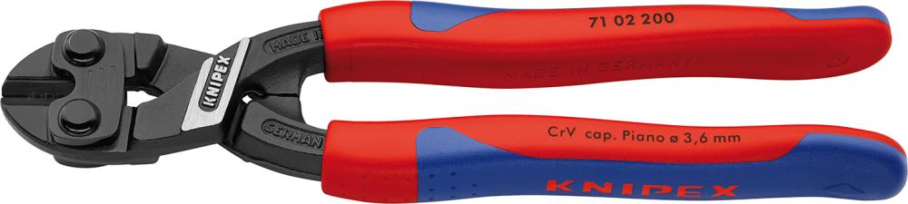 KNIPEX Cobolt Bolzenabschneider Mini mit Mehrkomponentengriffen 200mm KNIPEX Cobolt Bolzenabschneider Mini mit Mehrkomponentengriffen 200mm
