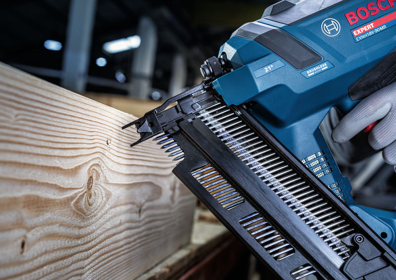 BOSCH Akku-Holznagler EXNH18V-90MR in XL-BOXX