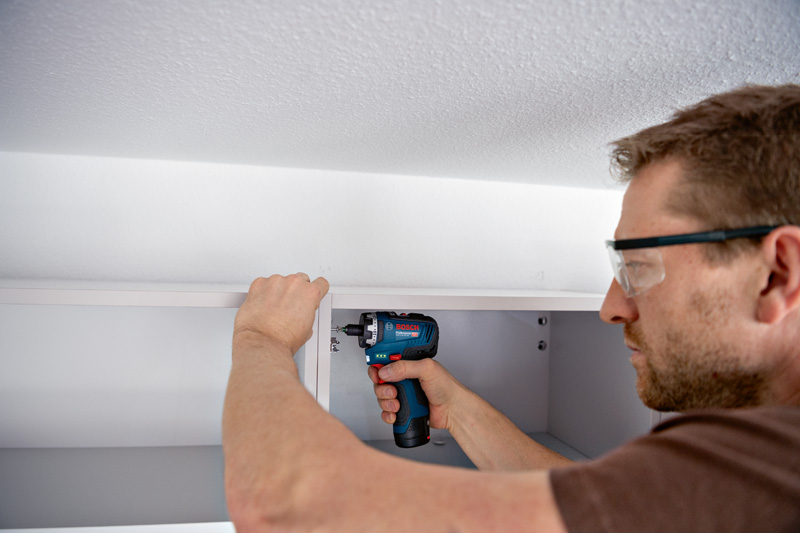 BOSCH Akku-Schrauber GSR 12V-35 HX: 2 x Akku GBA 12V 3.0Ah, Schnellladegerät, L-BOXX BOSCH Akku-Schrauber GSR 12V-35 HX: 2 x Akku GBA 12V 3.0Ah, Schnellladegerät, L-BOXX