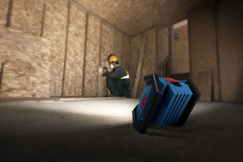 BOSCH Akku-Bauleuchte GLI18V-1500