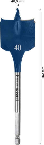 BOSCH EXPERT Self Cut Speed Flachfräsbohrer, 40 x 152 mm BOSCH EXPERT Self Cut Speed Flachfräsbohrer, 40 x 152 mm