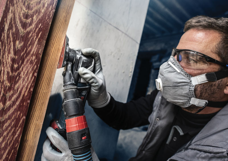 BOSCH PRO F460 Schleifblatt, 93 x 93 mm; G60, 5-tlg. BOSCH PRO F460 Schleifblatt, 93 x 93 mm; G60, 5-tlg.