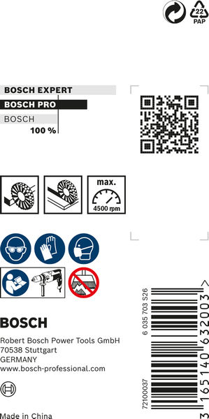BOSCH PRO Stainless Steel clean Scheibenbürste, gerader Schaft, 50 x 0,2 mm BOSCH PRO Stainless Steel clean Scheibenbürste, gerader Schaft, 50 x 0,2 mm