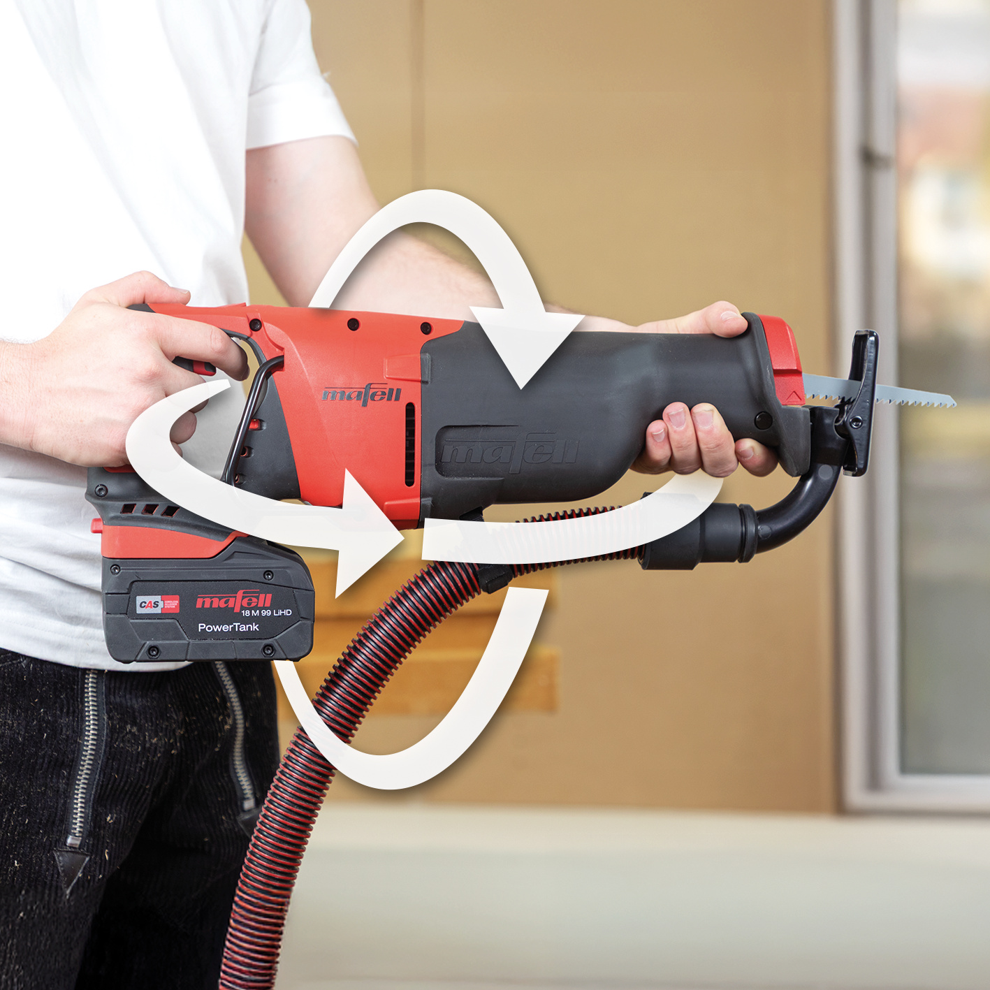 MAFELL Akku-Säbelsäge RS 32-18 + 2x RSB-MM225 C Multi Material Carbide MAFELL Akku-Säbelsäge RS 32-18 + 2x RSB-MM225 C Multi Material Carbide