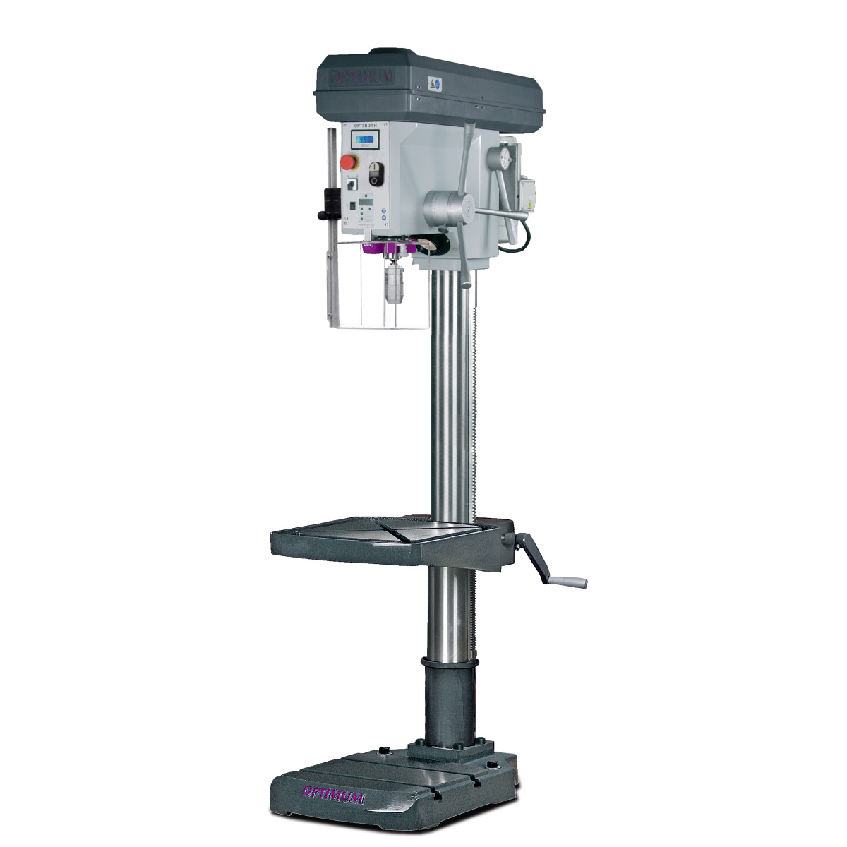 OPTIMUM SäulenbohrmaschineOPTIdrill B 34H Aktions-Set