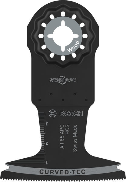 BOSCH AII 65 APC Holz Tauchsägeblatt, Starlock, 65 x 40 mm, 10-tlg. BOSCH AII 65 APC Holz Tauchsägeblatt, Starlock, 65 x 40 mm, 10-tlg.