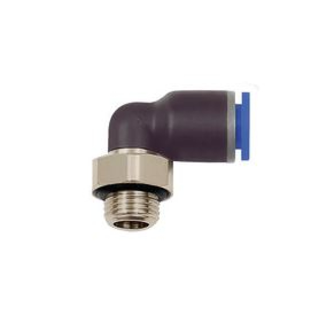 AIRCRAFT Push-in-Stecker M5 AG x 4 mm, Winkel, 15 bar