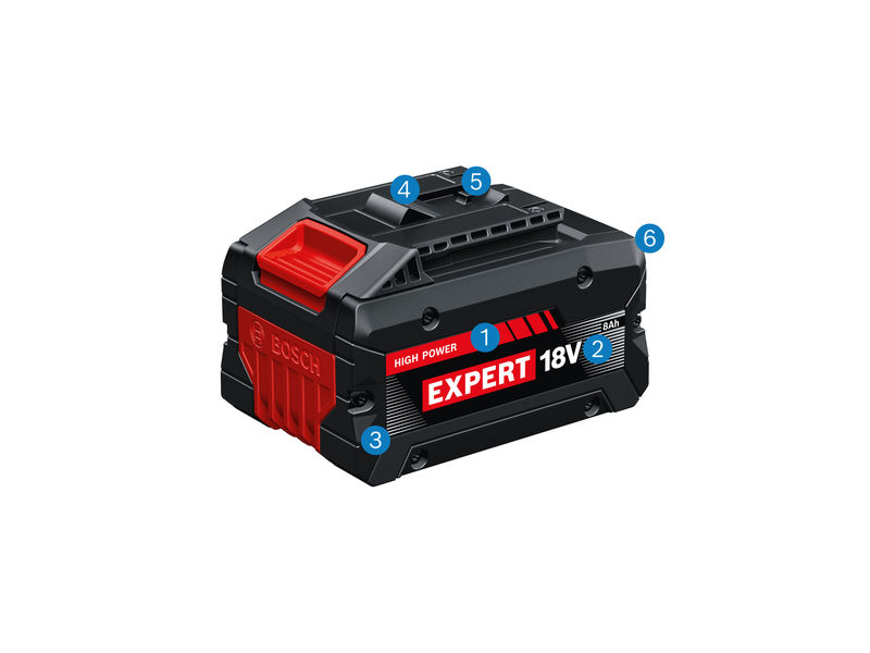 BOSCH Akkupack 2x EXBA18V-80