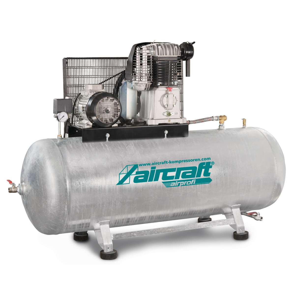 AIRCRAFT Stationärer Kolbenkompressor (15 bar) AIRPROFI 903/500/15 H