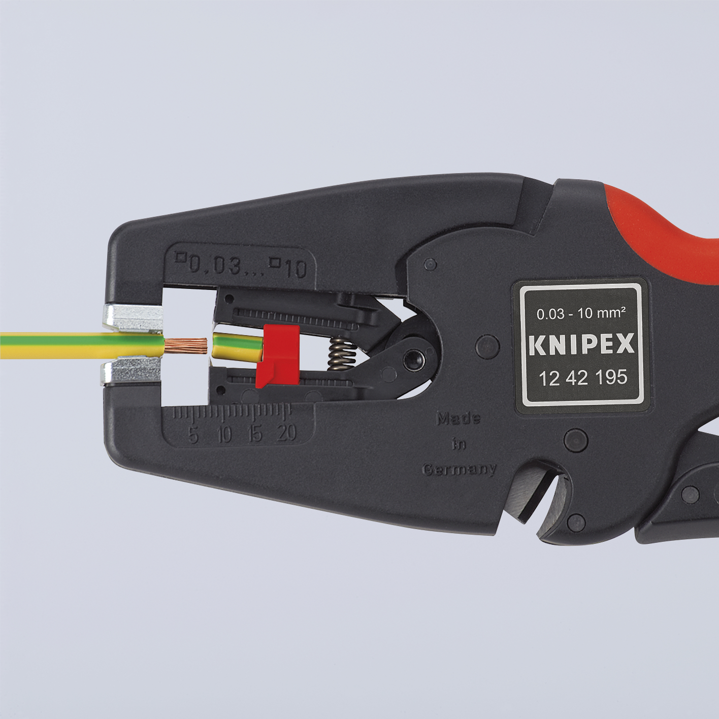 KNIPEX KNIPEX 12 42 195 SB MultiStrip 10 Automatische Abisolierzange 195 mm KNIPEX KNIPEX 12 42 195 SB MultiStrip 10 Automatische Abisolierzange 195 mm