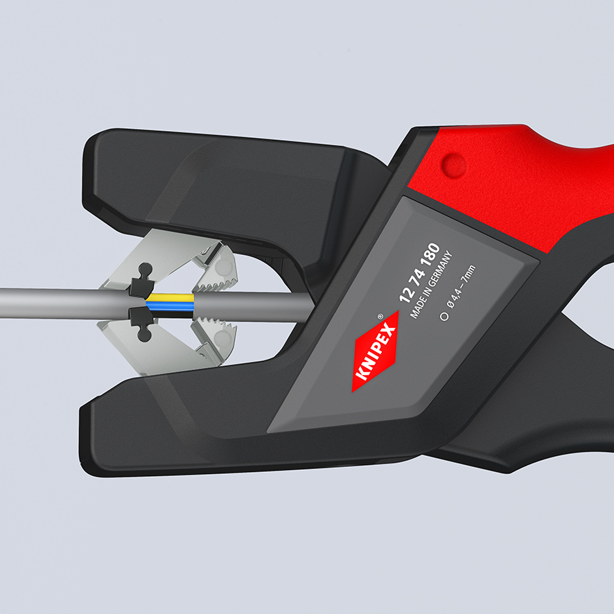 KNIPEX KNIPEX 12 74 180 Automatische Abmantelungszange 175 mm KNIPEX KNIPEX 12 74 180 Automatische Abmantelungszange 175 mm
